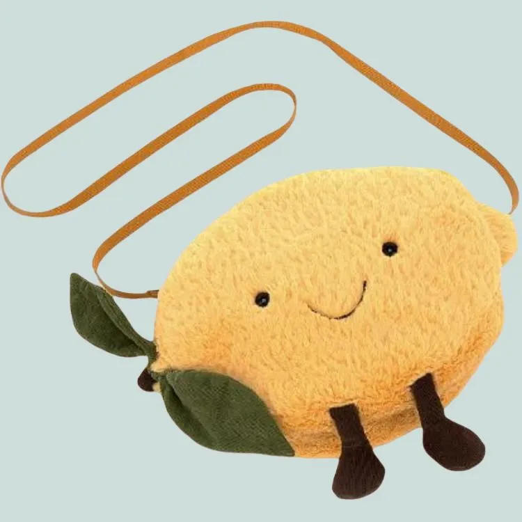 JELLYCAT Fun Food Collection Fruit Interesting Dolls Plush Doll 20cm High-3