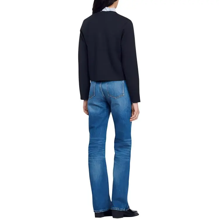 Sandro Sweater Women's Carbon Gray-1
