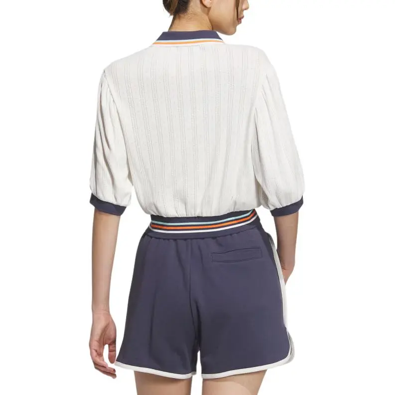 Adidas Originals RETRO Polo Shirt Women's White-2