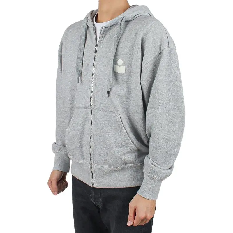 ISABEL MARANT FW24 Jackets & Coats Men's Gray White-3