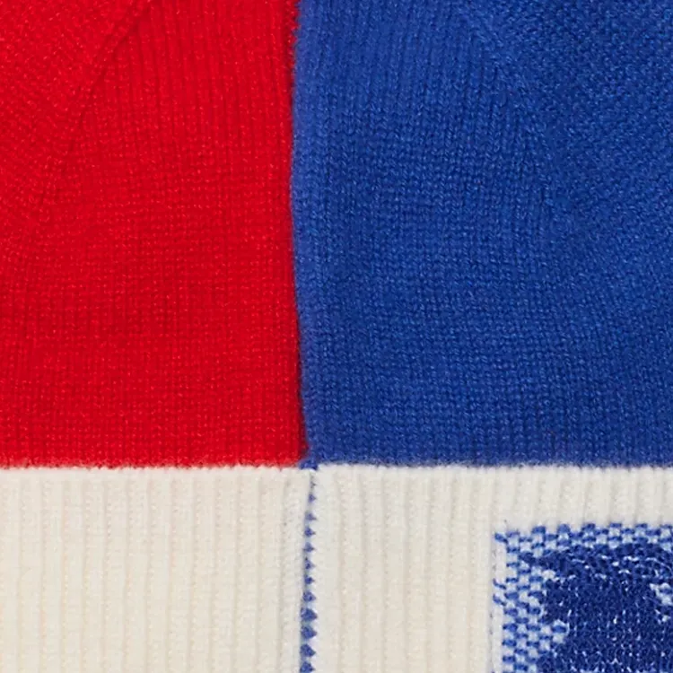 Burberry Colourblock Beanie Hat-2