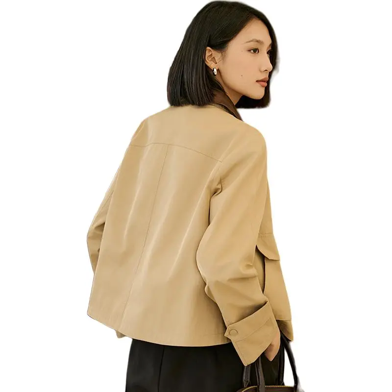 Yi Mengyuan Trench Coat Women's-4