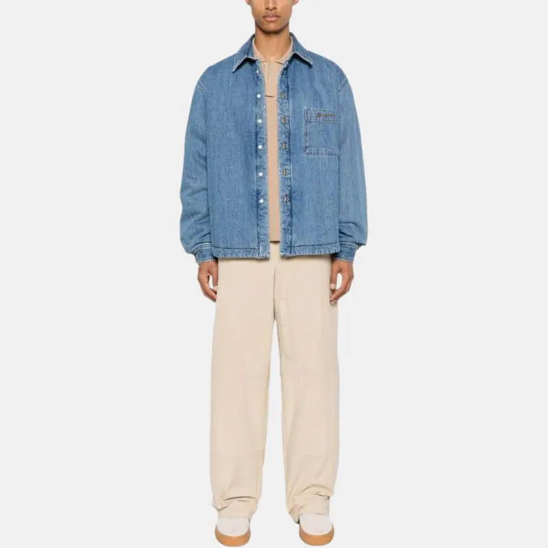 Jacquemus La Chemise Boulanger Denim Shirt Jacket-3