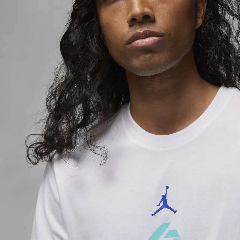 Jordan Air Jordan Luka Doni T Shirt Asia Version Men's White-4