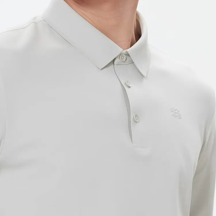 KOLON SPORT Polo Shirt Men's Light Gray-0