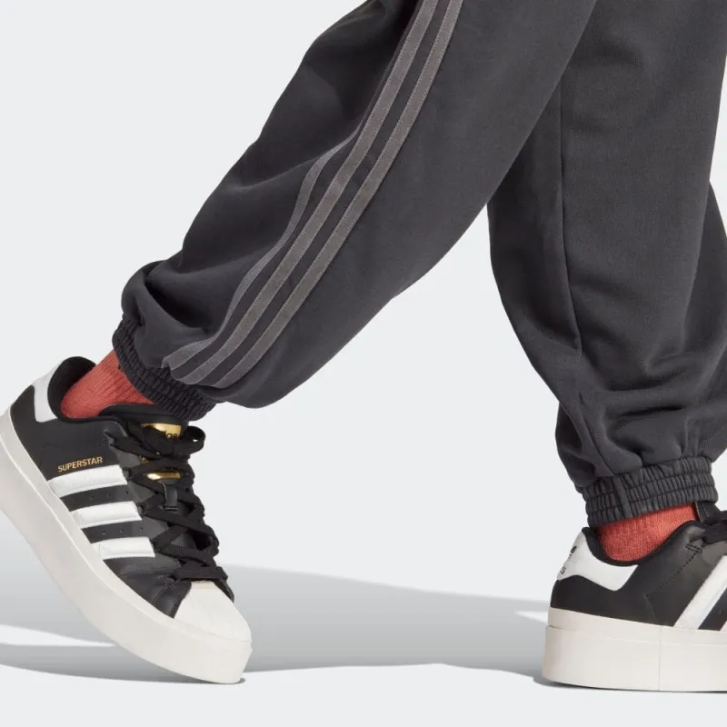 Adidas Originals Knitted Sports Pants Women's Carbon Black-4