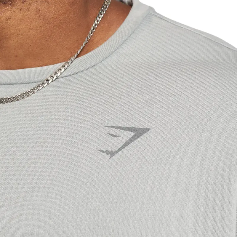 GYMSHARK T Shirts Men Gray-4