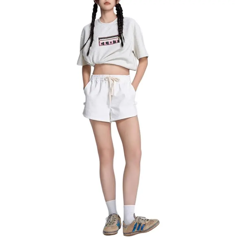CLOT Casual Shorts Women's White-2