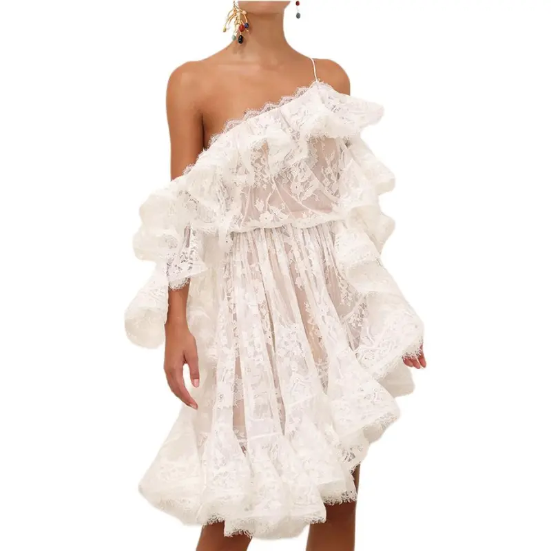 Zimmermann SS25 Slip Dress Women's Ivory White-1
