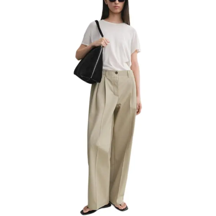 TOTEME Wide Leg Trousers-3