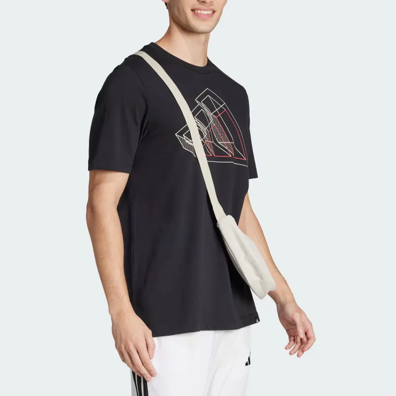 Adidas Free Shipping With AdiClub Tech Outline Graphic Tee-3