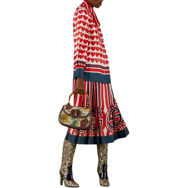 GUCCI Love Parade Collection Dsm Exclusive SS22 Shirt Women's Red-2