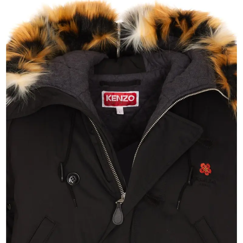 KENZO Short Hooded Parka-5