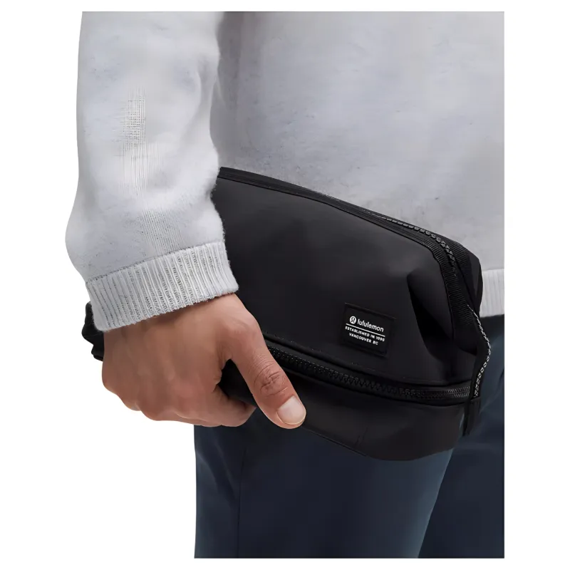 Lululemon Nylon Toiletry Bag Unisex Black-3
