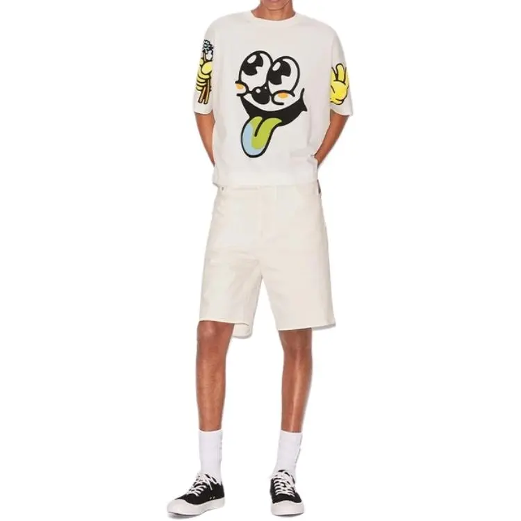 KENZO T Shirts Men Ecru-2