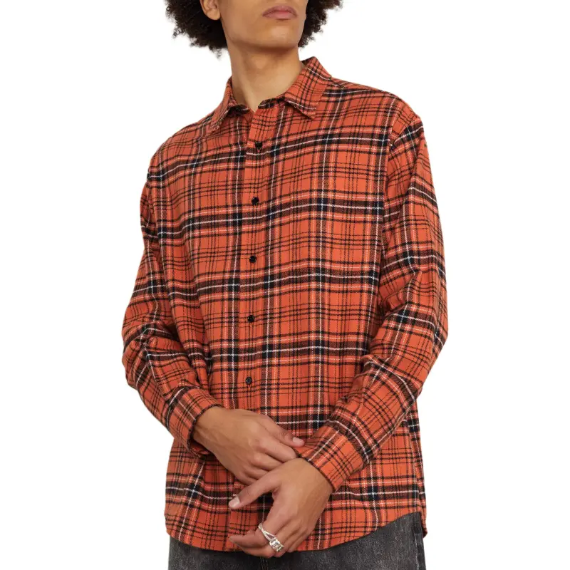 CELINE Shirts Men Orange-2
