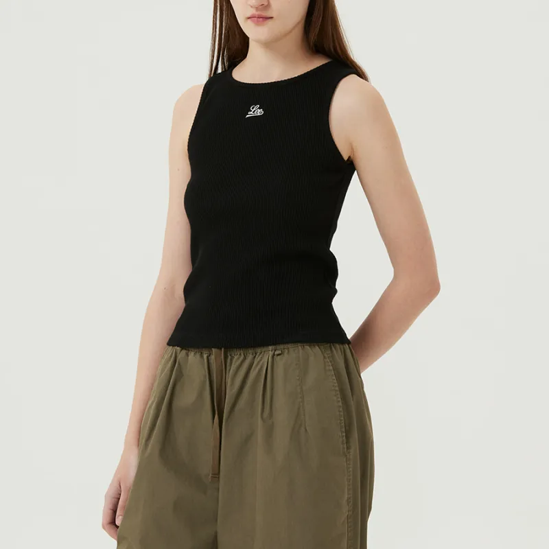 Lee Tank Tops Women's Black-2
