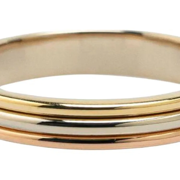 Cartier 2010s 18K Gold Vendome Ring-1