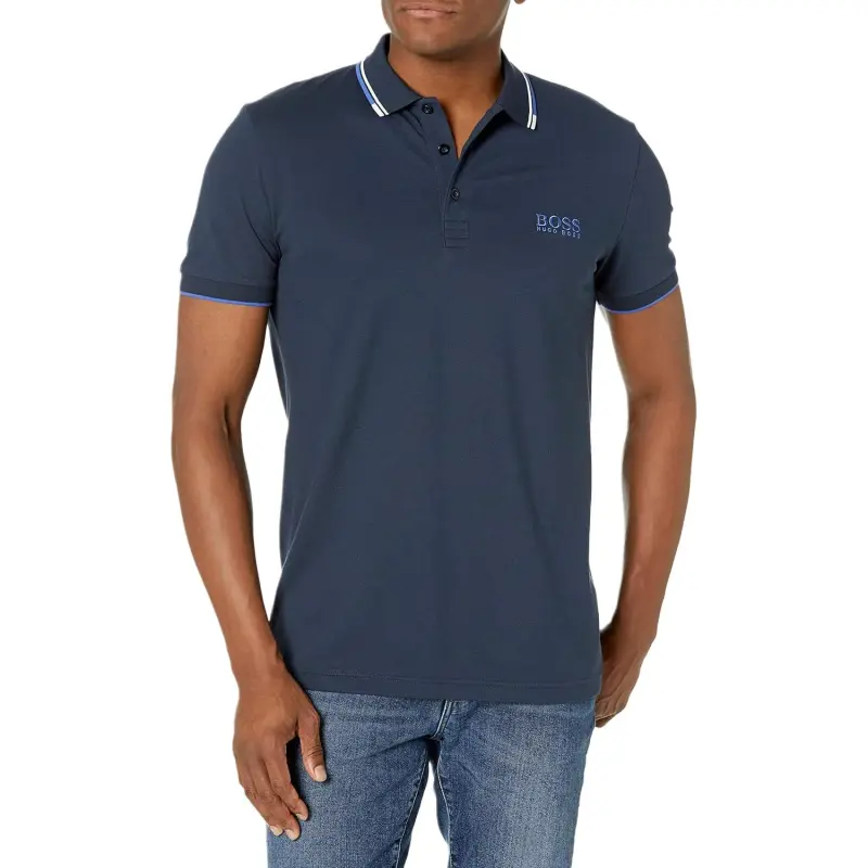 HUGO BOSS Polo Shirt Men's Navy Blue-2