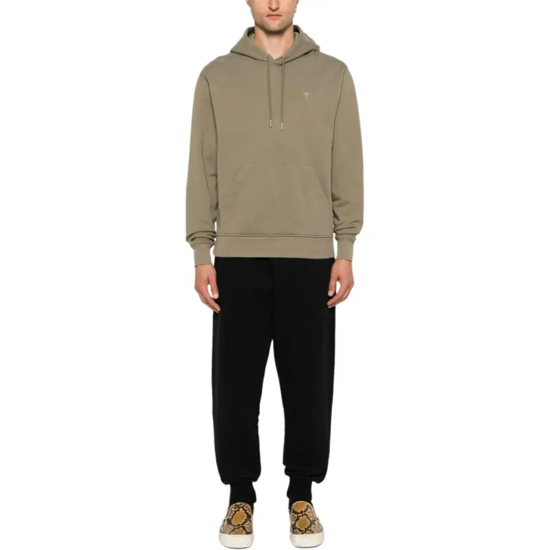 AMIPARIS Paris Logo Detailed Drawstring Sweatpants-2
