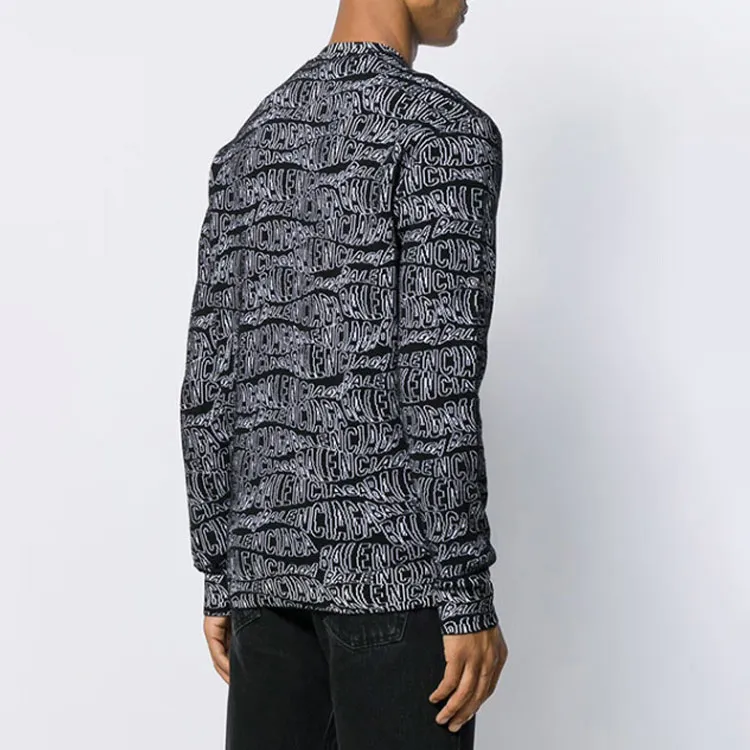 Balenciaga Sweaters Men Dark Gray-3