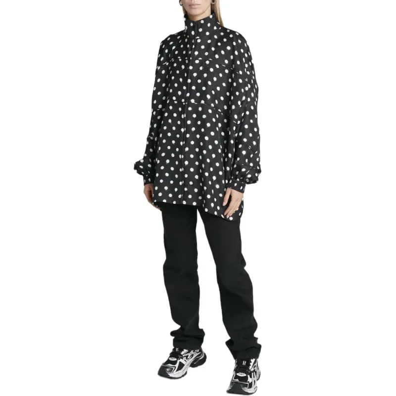 Balenciaga SS22 Jackets Coats Regular Fit Women's Black-2
