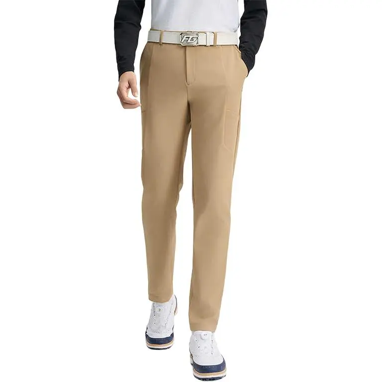 FILA Golf Series Casual Pants Men's Orange Yellow-1