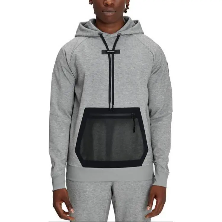 On Hoodie Herren Sweatshirt Men's Gray-2