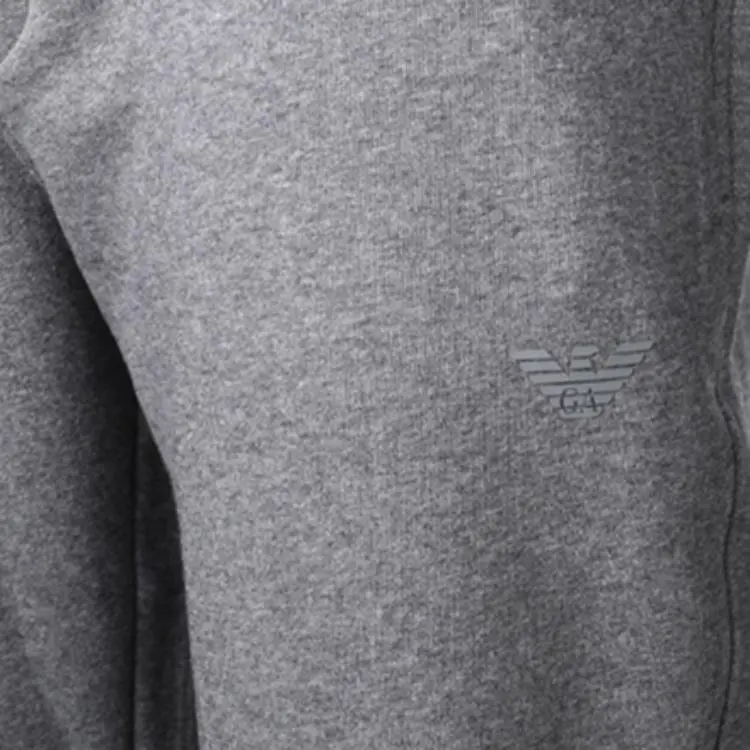 EMPORIO ARMANI Knitted Sweatpants Men Gray-2