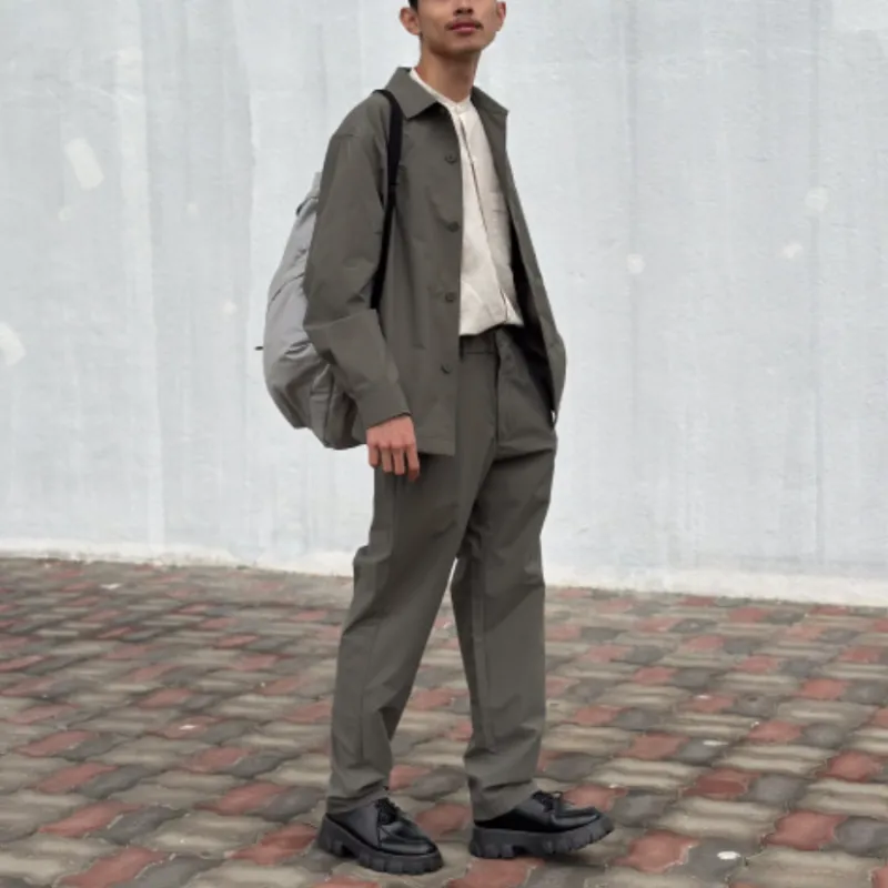 UNIQLO Casual Pants Men's Olive-1