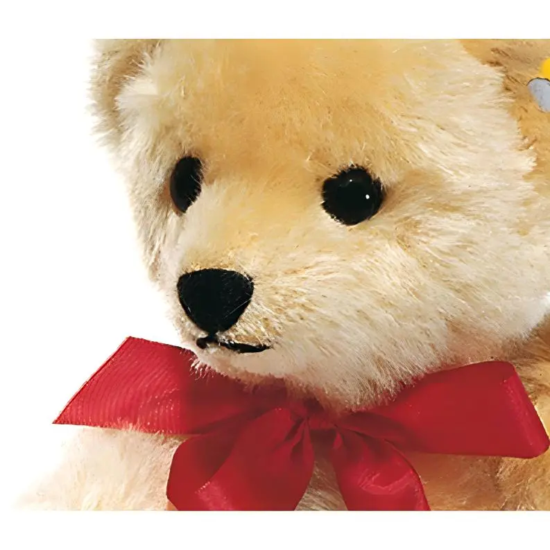 Steiff Steiff 1909 Reproduction Teddy Bear Gold Dolls Plush Doll 35cm High-1