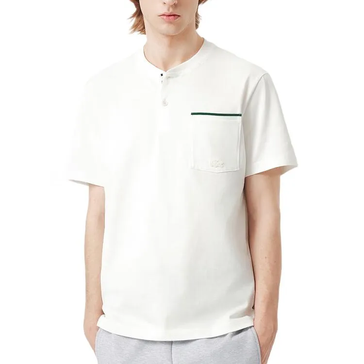 LACOSTE T Shirts Men 70V/Ecru-2