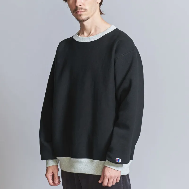 Beauty&youth United Arrows X Champion BEAUTY&YOUTH UNITED ARROWS Collaboration Sweatshirts Men-2
