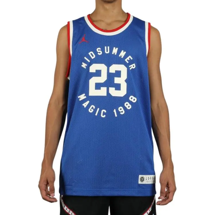 Jordan 2023 All Stars Basketball Jersey Men's Blue-2