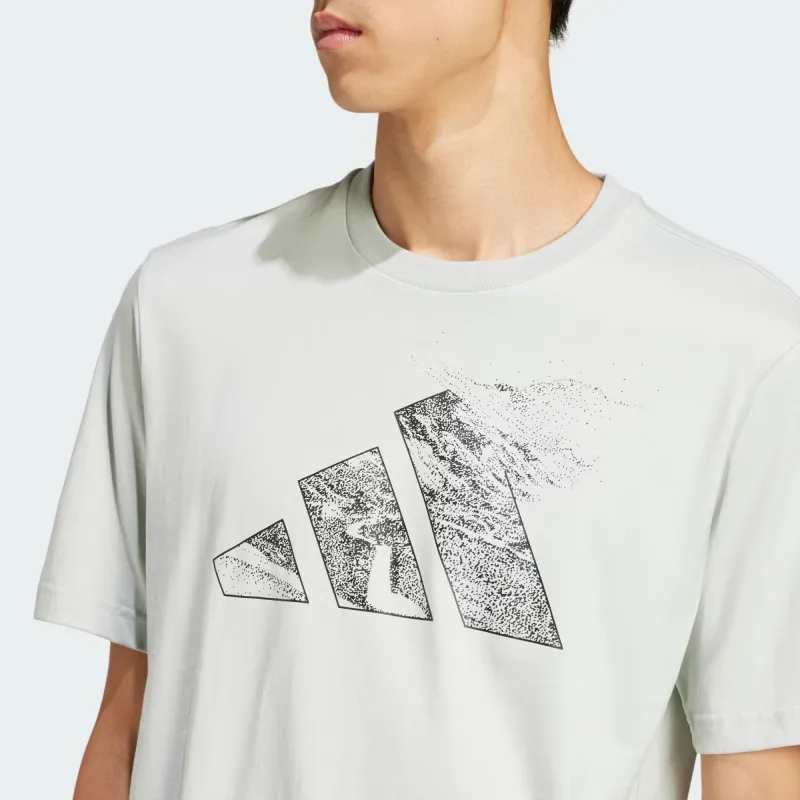 Adidas Free Shipping With AdiClub City Escape Logo Graphic Tee-5