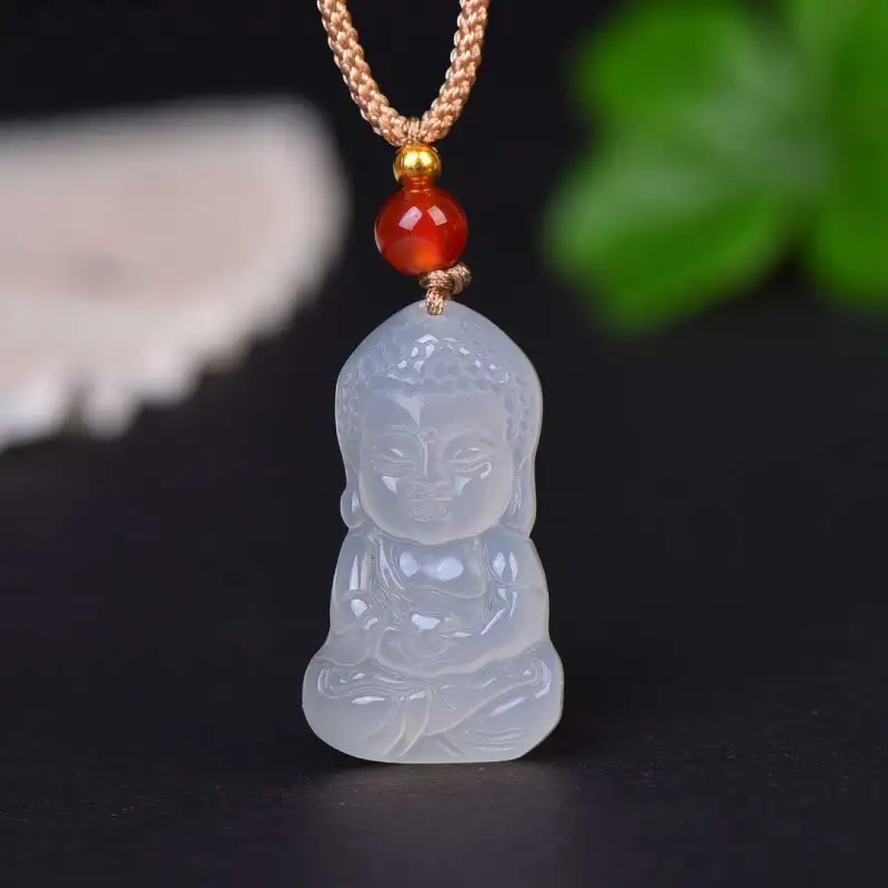 Grace Chalcedony Necklaces Unisex-1
