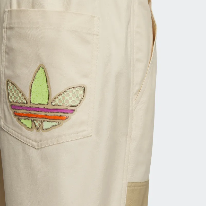 Adidas Knitted Sweatpants Men Brown-5