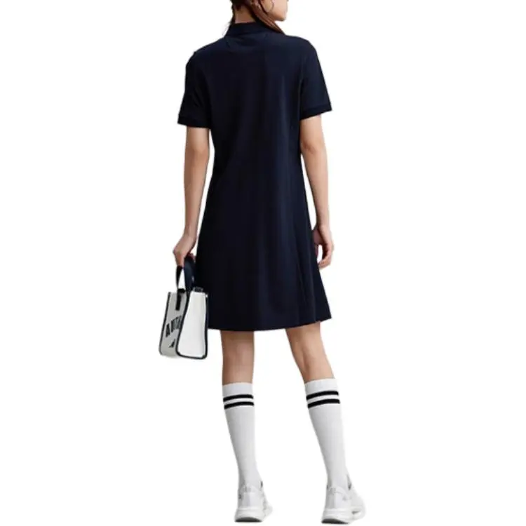 Kappa Short Sleeved Dress Women's Midnight Blue-3