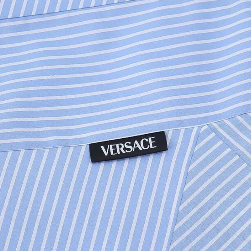 VERSACE Shirts Men Blue-6