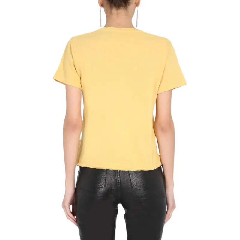 SAINT LAURENT T Shirt Women's Yellow-1