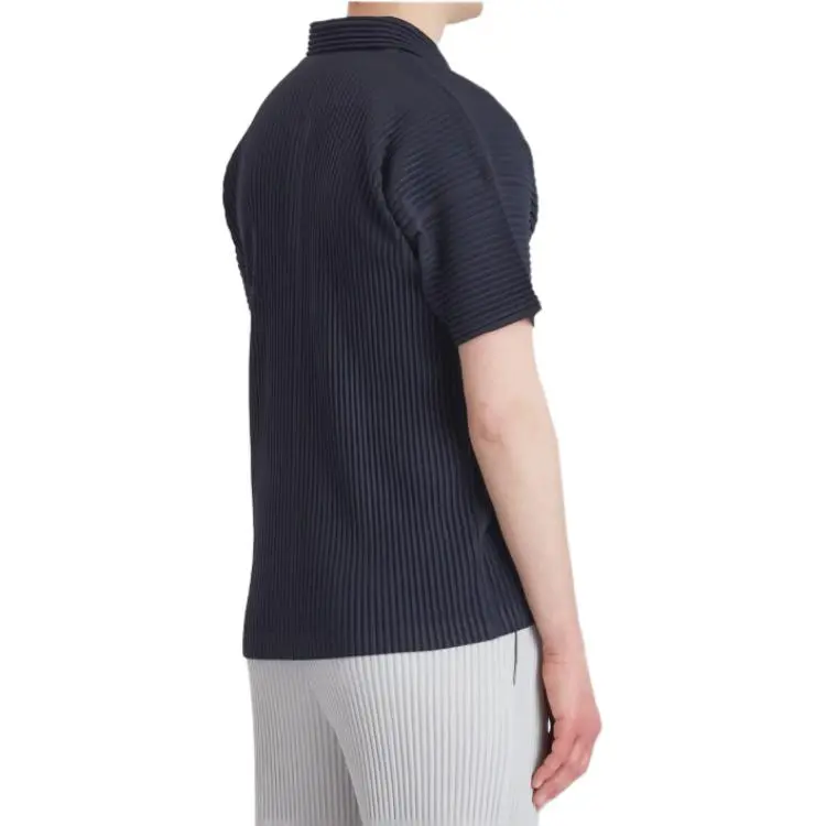 Homme Plissé Issey Miyake Pleated Polo Shirt-3