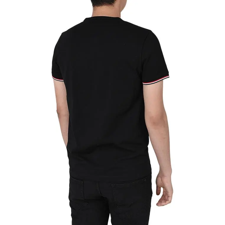 Moncler T Shirts Men Black-1