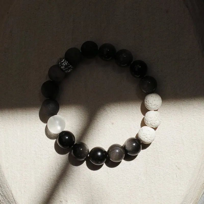 Empress 47 Concept Obsidian Bracelets Unisex-1