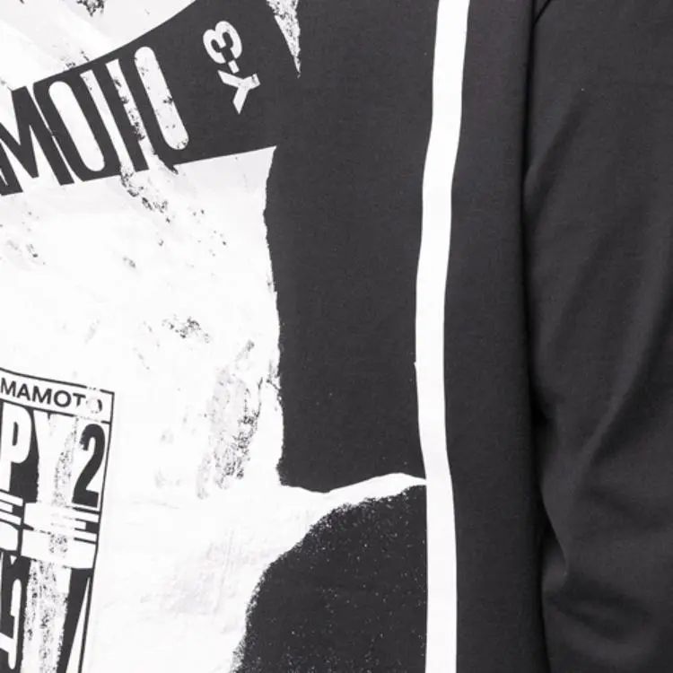 Y 3 T Shirts Men Black-4