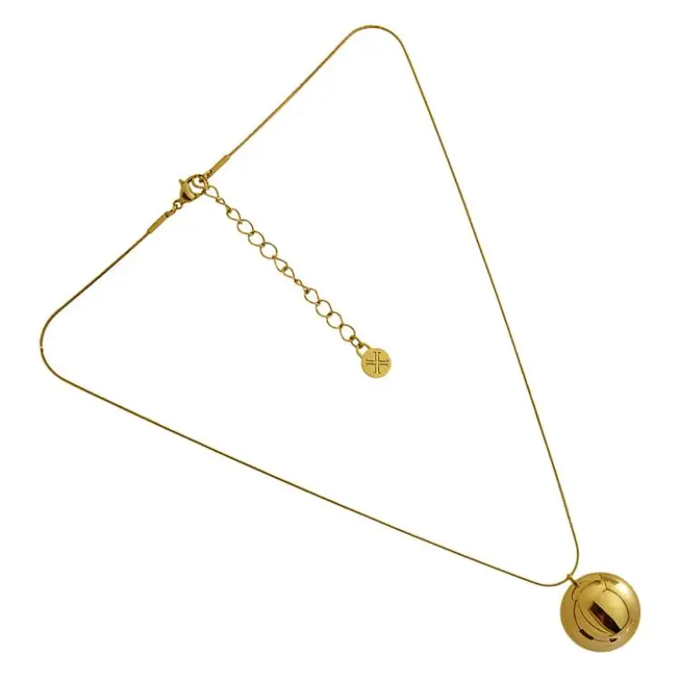 ANARTXY Steel Necklaces Unisex Gold/Silver-1