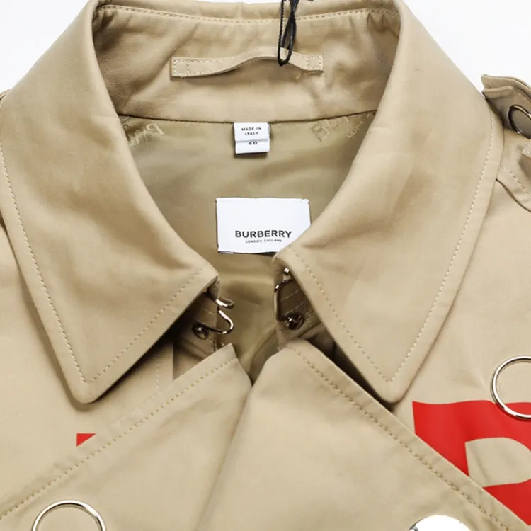Burberry Trench Coat Men's Khaki-5