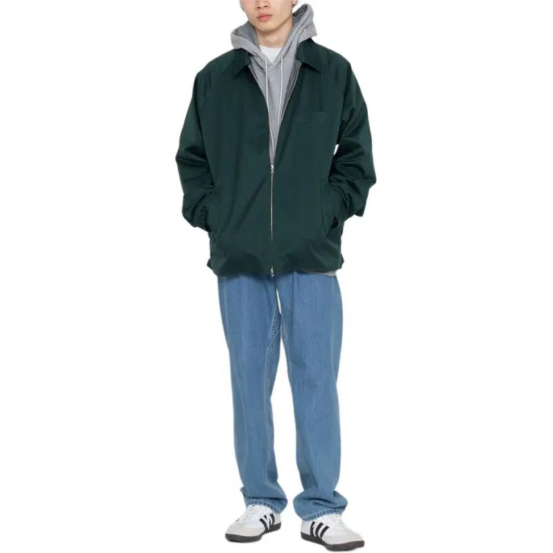 Nanamica SS24 Jackets Coats Unisex Green-4