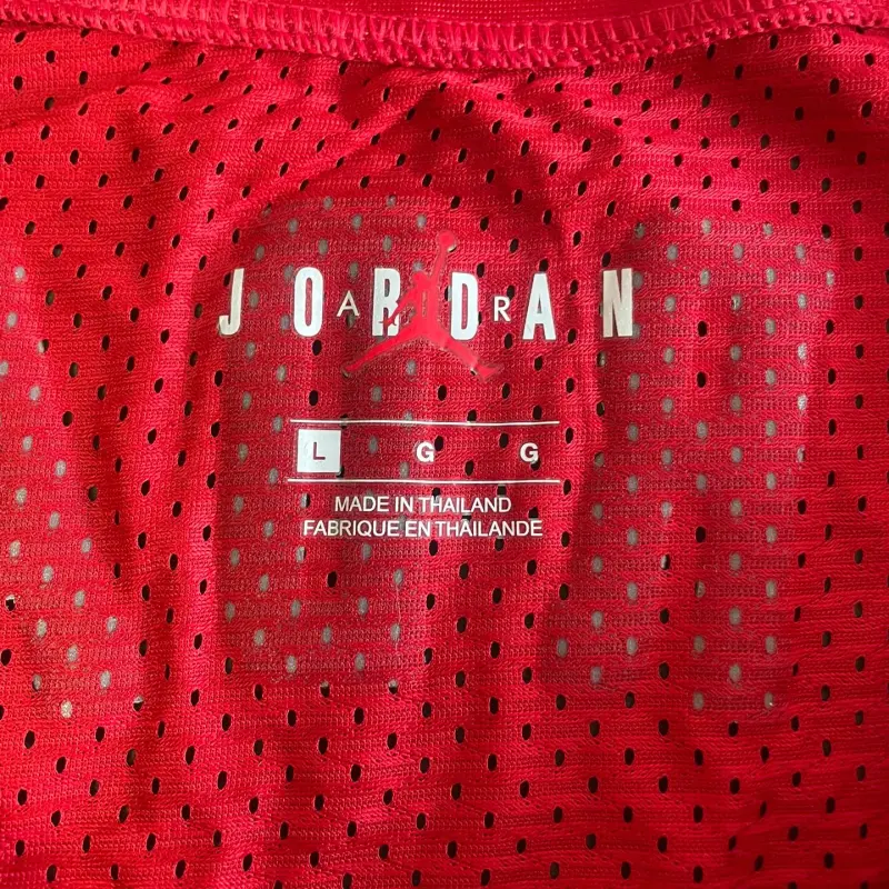 Jordan Basketball Jerseys Unisex Red-4