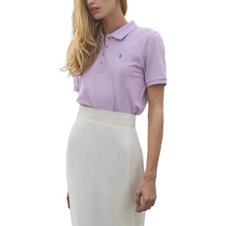 U.S. POLO ASSN. Polo Shirt Women's Lavender-2