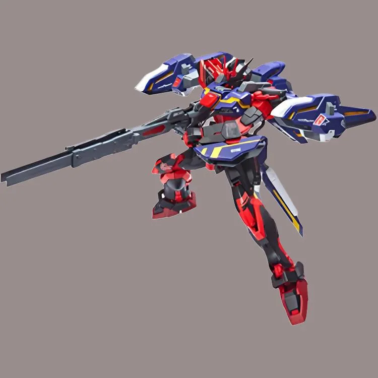 BANDAI MG 1/100 Air Assault Gundam RM Edition China Red+Full Equipment Set Hobby Model-3